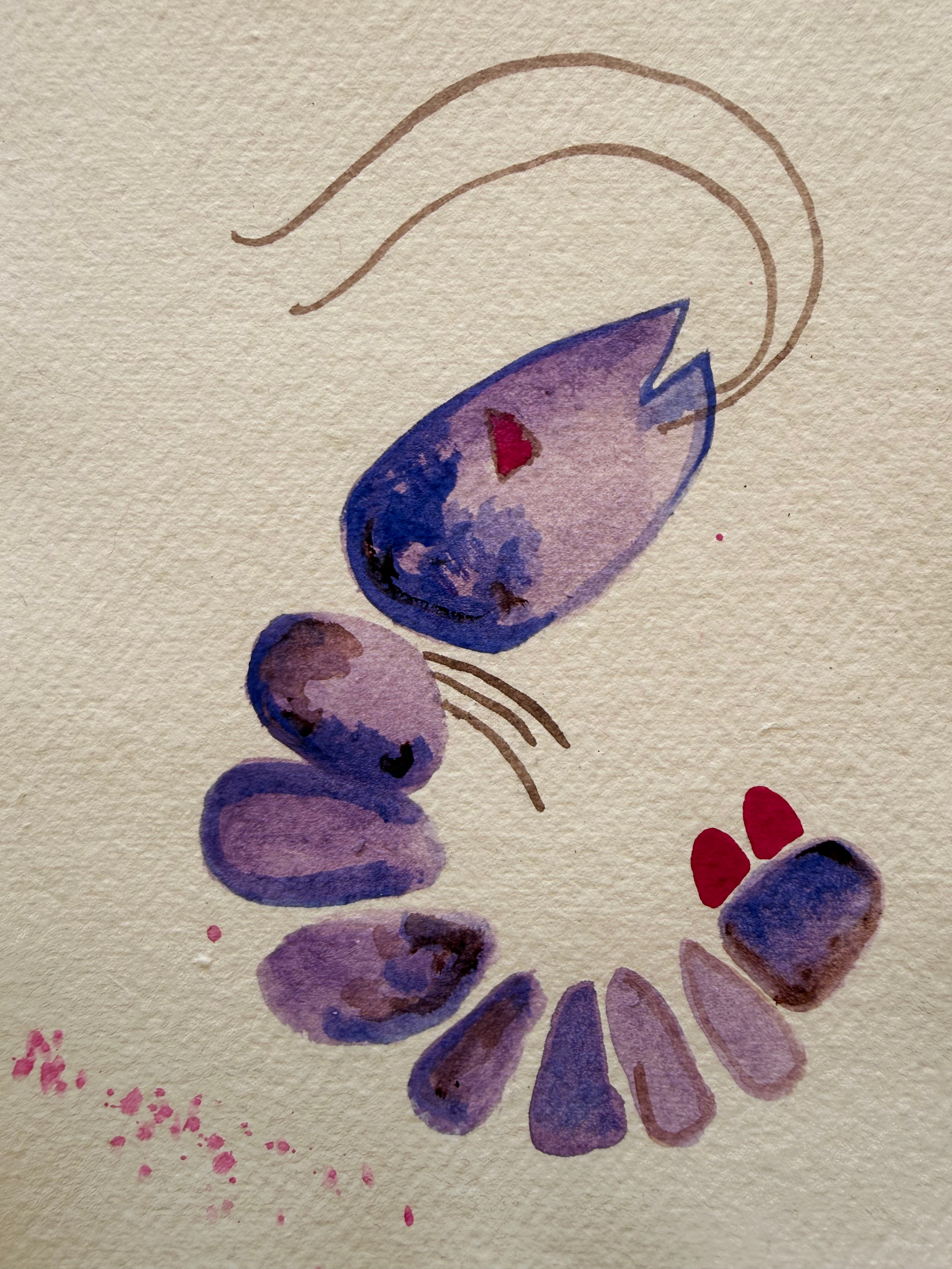 SOLD Crystal Prawn